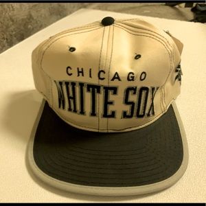 Vintage Tags On Chicago White Sox Cap